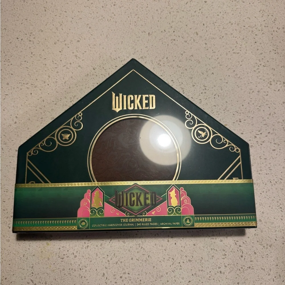Wicked: The Grimmerie Collectible Hardcover Journal NIB Sealed